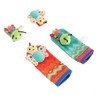 Baby Wrist Rattle Socks Set Soft Cute Cartoon Animal Hand