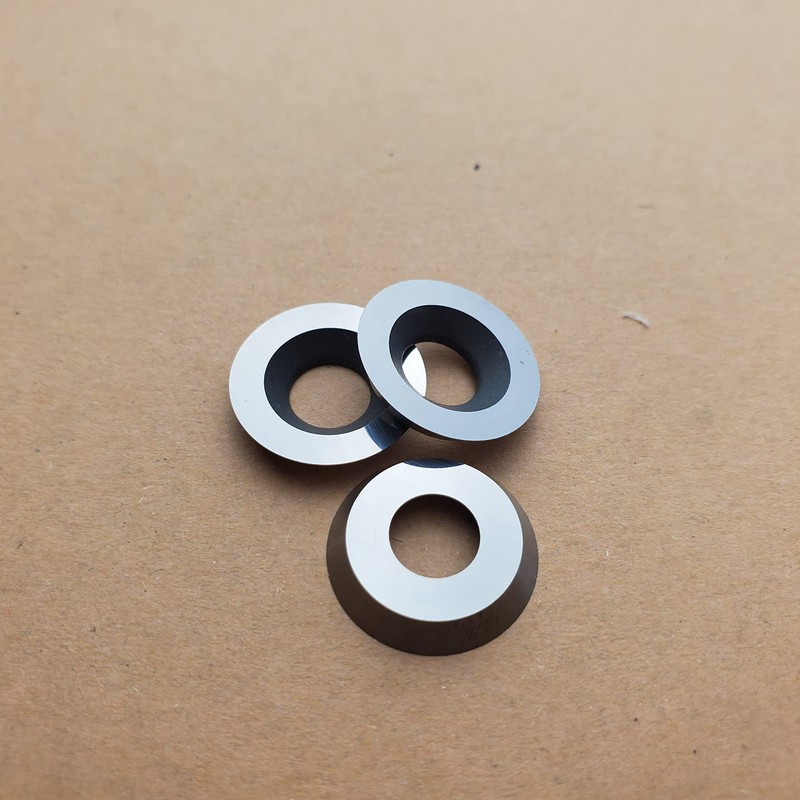 CDBP 15mm(3/5 inch) Round Carbide Inserts for Woodturning, R15×2.5mm Indexable