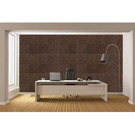 Jelinek Cork Cork Wall Tile Squares - Dark (4 Count)