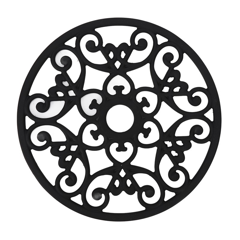 3pcs Modern Kitchen Trivets Waterproof Hollow Carved High Temperature Resistance