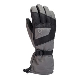 Gordini Men's Standard Ultra Drimax Gauntlet Glove, Gunmetal Black, Medium