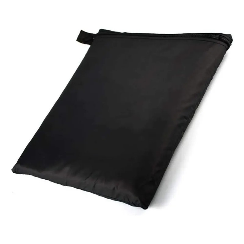 Patio Exterior Mimbre Colgante Huevo Negro 115x190x1cm