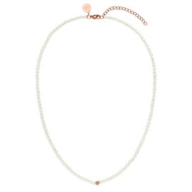 Purelei® Shiny Bloom Women's Necklace - Women's Necklace Made of Durable Stainless Steel - Waterproof Chain - 40-45 cm Length Adjustable - Necklace for Your Individual Look, Stainless Steel