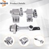 Niyako 3Pcs Engine Motor and Transmission Mount Kit Replacement# A6929
