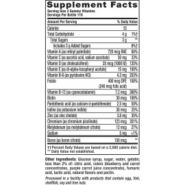 Vitafusion Multivitamínico Para Hombres Con 220 Gomitas Sabor Frutos Rojos