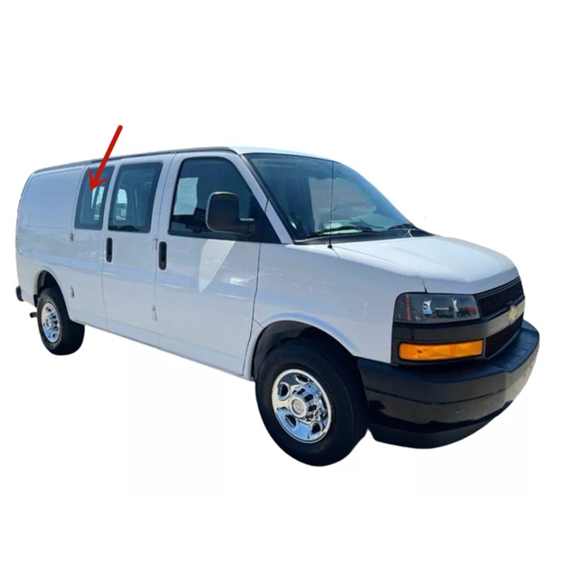 NAGD Fit 96-23 Chevy Express Passenger Side Rear Hinged Door