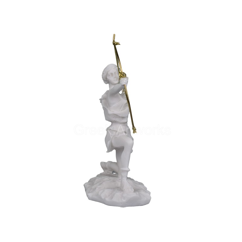 Artemis Diana Greek Roman Goddess Hunting Arch Statue Sculpture Cast