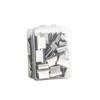 50 Pieces Silver Binder Clips, Reusable Clips, Paper Clam Clips