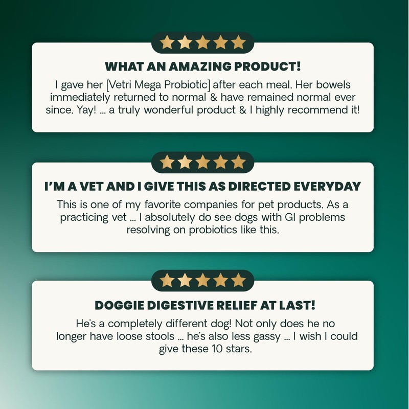 VetriScience Extra Strength Gut Health Easy-Open Capsules, Mega Probiotic and