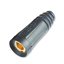 TIG Welding Cable Panel Connector Plug Quick Fitting for Welder, 50-70mm² Wire Section, Black, Female