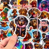 50pcs Dachshund Stickers for Water Bottle, Cute Dog Waterproof Vinyl