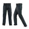 Motorcycle Leather Chaps/Pants for Men Biker Riding Cowboy Chaps Black