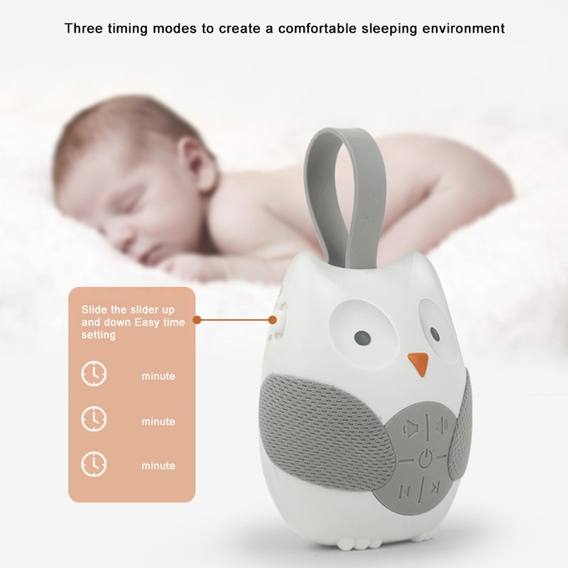 Owl White Noise Machine Baby Soother Sleep Helper Sound Machine