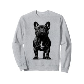 Cute French Bulldog in Proud Pose Sweatshirt