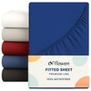Small Double Fitted Sheet for Size 120x190 cm in Blue