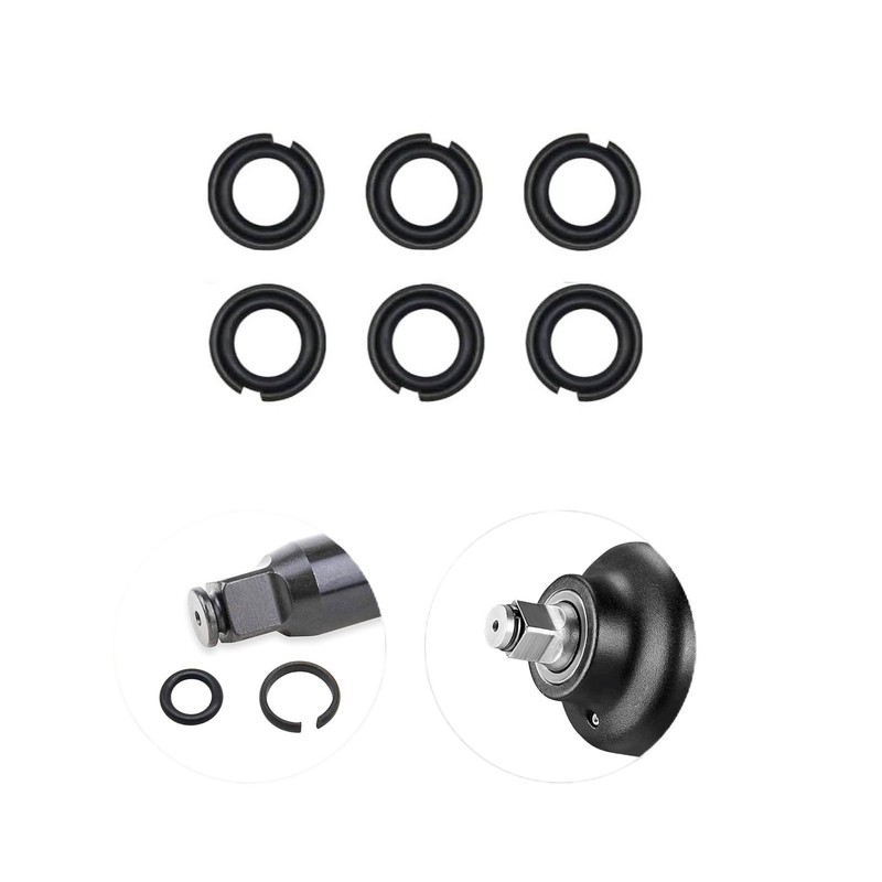 12 sets of 3/8" Impact Retaining Ring,Square Drive Socket Retainer