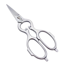 NTS-Solingen Professional kitchen scissors, All-Purpose Multifunctional scissors, Stainless forged, Original from our factory, Handmade in Solingen, Germany