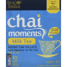 Tea India, Chai Tea Latte Mix, 10 Bags