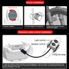Wireless Bike Computer LCD Backlit Display Waterproof Bike Speedometer Odometer