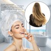 2Pcs Net Plopping Cap Adjustable Reusable Versatile Drying Curly Hair