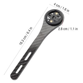 Eddwiin Bicycle Computer Mount, Road Bike Computer Holder, GPS Mount, Integrated Handlebar Stem Mount, Compatible with Garmin iGPSPORT