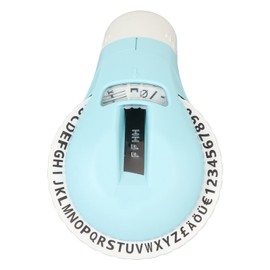 Embossing Label Maker 47 Printable Characters 600dpi Easy Control Label Making Embosser for Craft DIY Scrapbooking Blue