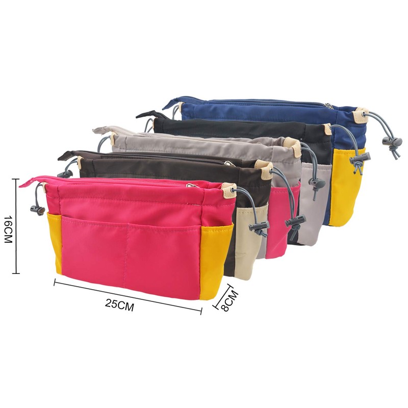 Bag in Bag, Inner Bag, Waterproof, Nylon, Inner Pocket, Storage