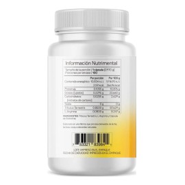 Potencializador De Testosterona Cápsulas Suplemento Prime T Sabor Sin sabor