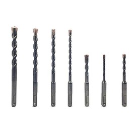 NORTOOLS Rotary Hammer Drill Bit Sets 7 PCS SDS Plus Drill Tungsten Carbide Tip with Cross Head PGM Mark Power Tools âfor Masonry Concrete Granite