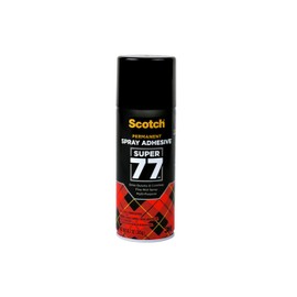 Scotch Super 77 Multipurpose Adhesive Spray, Bonds to Fabric, Cardboard, Plastic, Metal, Wood, Felt, and More, 10.7 Ounces (7716) - 1 Pack