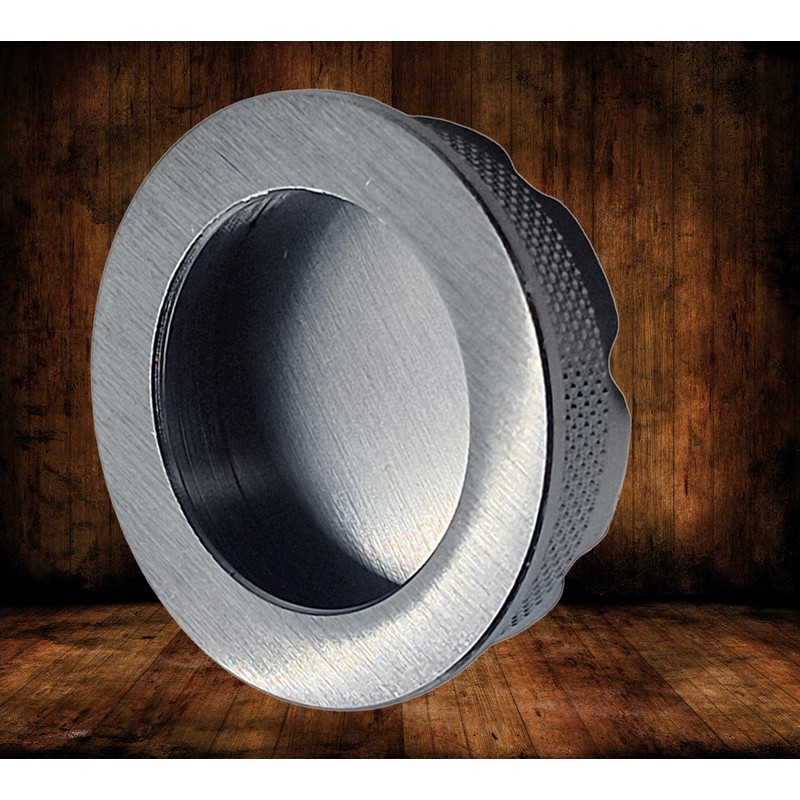 Universal Hardware Finger Pulls Handle Recessed Edge Flush Fitting Pocket