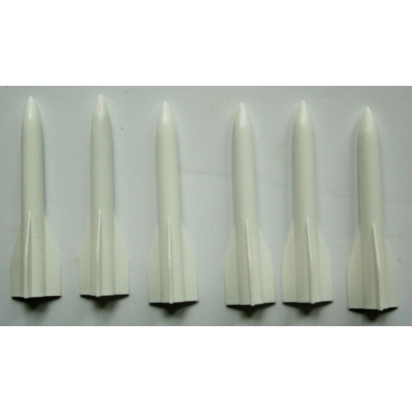GTT LIONEL 44-80 MISSILES SET OF 6 WITH WEIGHTS REPODUCTIONS