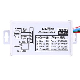 DC 9-60V 20A Motor Speed Controller Regulator Driver PWM High Quality Professional Accessory for Use