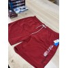 Nautica Mens 8" Deck Trunk Swim TR7402 Size 3XL Red