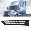 Right Black Cascadia Hood Side Grille Air Intake Vent Replacement