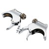 XFMT 41mm Detachable Quick-Release Windshield Clamps Windscreen Mount Bracket For