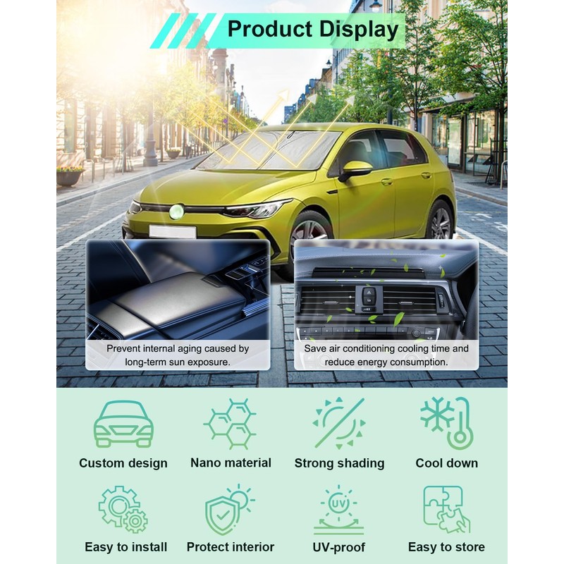 GAFAT Compatible with VW Golf 8 MK8 GTI GTE GTD