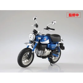 Skynet 1/12 Finished Motorcycle Honda Monkey 125 Pearl Glitter Ring Blue