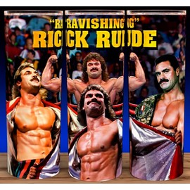 Rick Wrestling Rude Cup Mug Tumbler 20oz