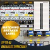 Grevosea 4 Sheets Switch Board Labels Breaker Panel Labels Circuit
