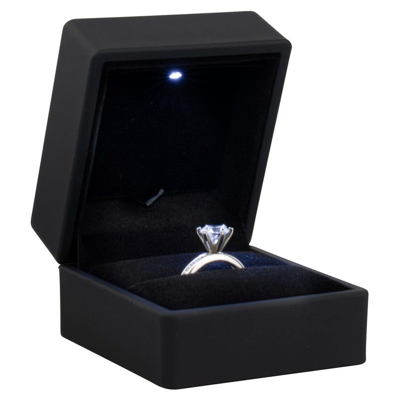 Noble Ring Box with Light - Unique LED Engagement Ring