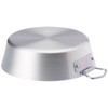 Pentole Agnelli Family Cooking Aluminium Konische Kuchenform mit Ring, Metall,
