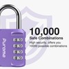 Puroma 1 Pack Combination Lock 4 Digit Locker Lock Outdoor