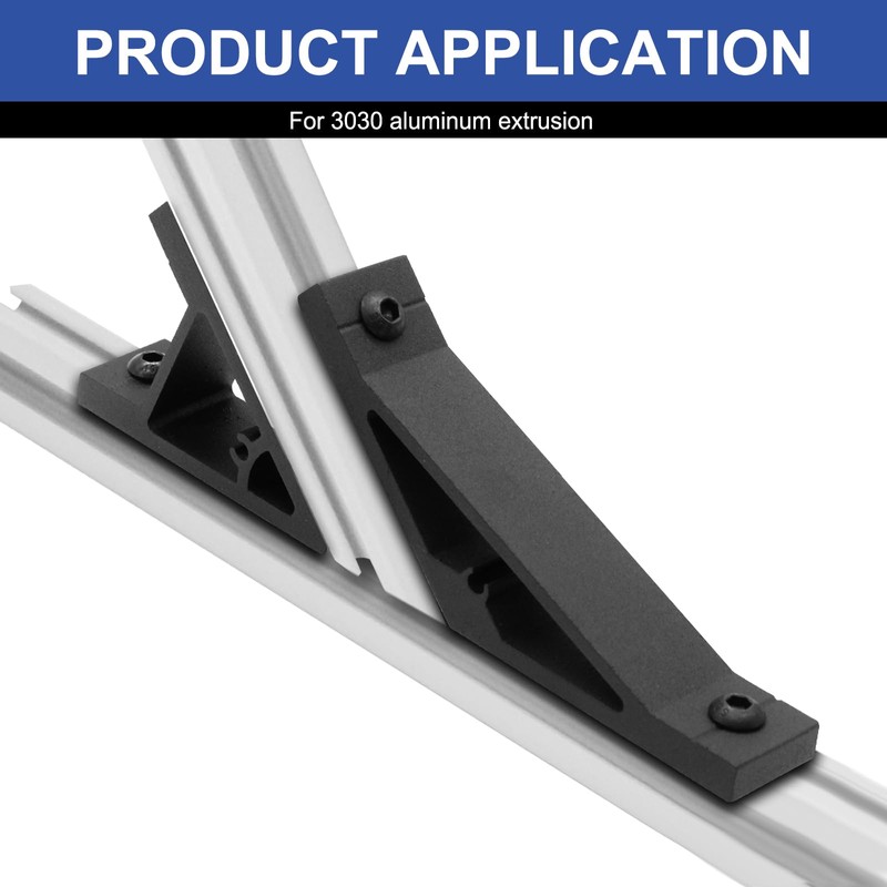Seekliny 8pcs 3030 45/135 Degree Angle Corner Bracket 3030 Extrusion