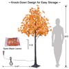 Lighted Maple Tree 7FT 208 LED Artificial Fall Tree for