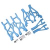 RC Front Rear Suspension Arm Set Aluminum Lower Upper Swing