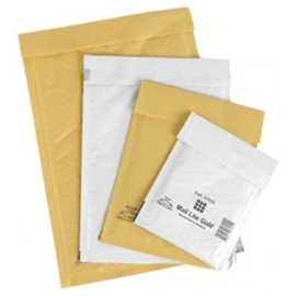 10 Mail Lite Gold A/000 Padded Bubble Envelope (110mm x 160mm or 4.3" x 6.3")