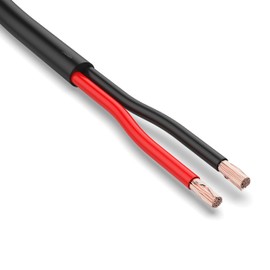 AUPROTEC FLRYY Car Cable 2 x 2.5 mm² 5 m Round Cable Vehicle Cable / Vehicle Cable Various Applications I 2-Pin Cable Suitable for Trailers