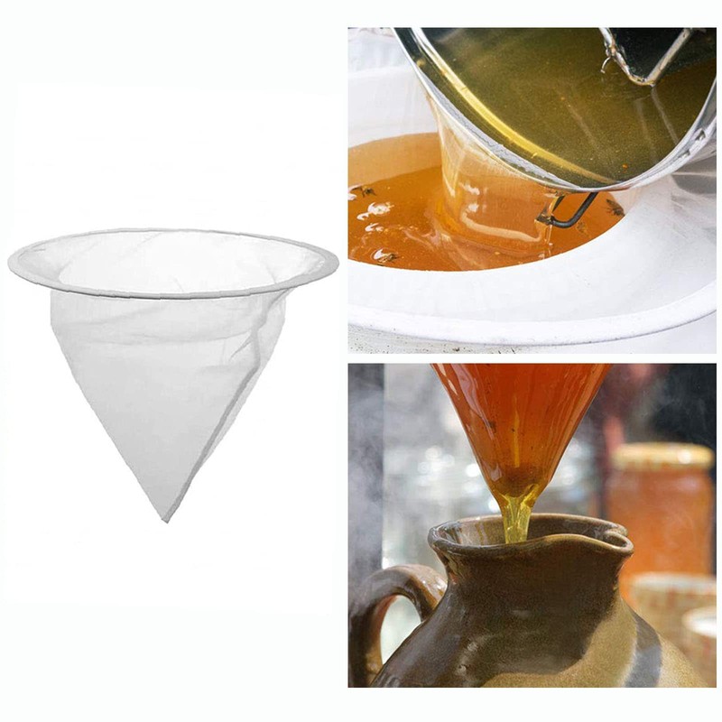 Pack of 3 Honey Strainer Nylon, Honey Filter Tool, Honey