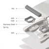 5pcs Sliding Glass Doors Child Lock Baby Security Limiting Device